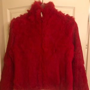 Red Fur Coat